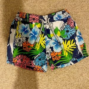 Vilebrequin boys swimsuit in tropical print